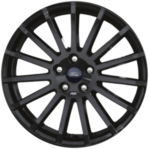 Platišče iz lahke zlitine 18" s 15 kraki, oblika RS, črna